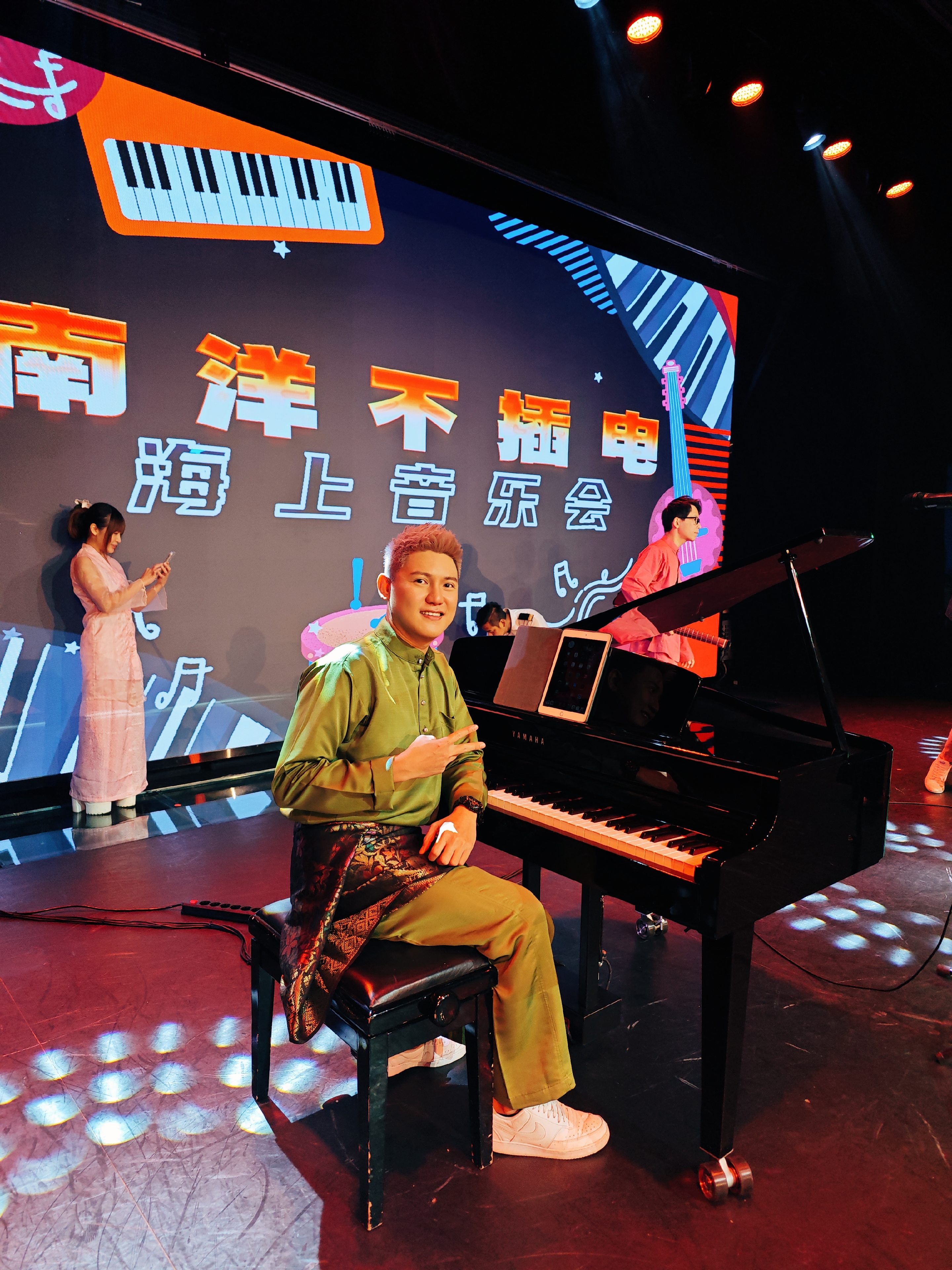 Bryan.T at grand piano